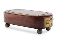 An Early Fusée Musical Clock Base
