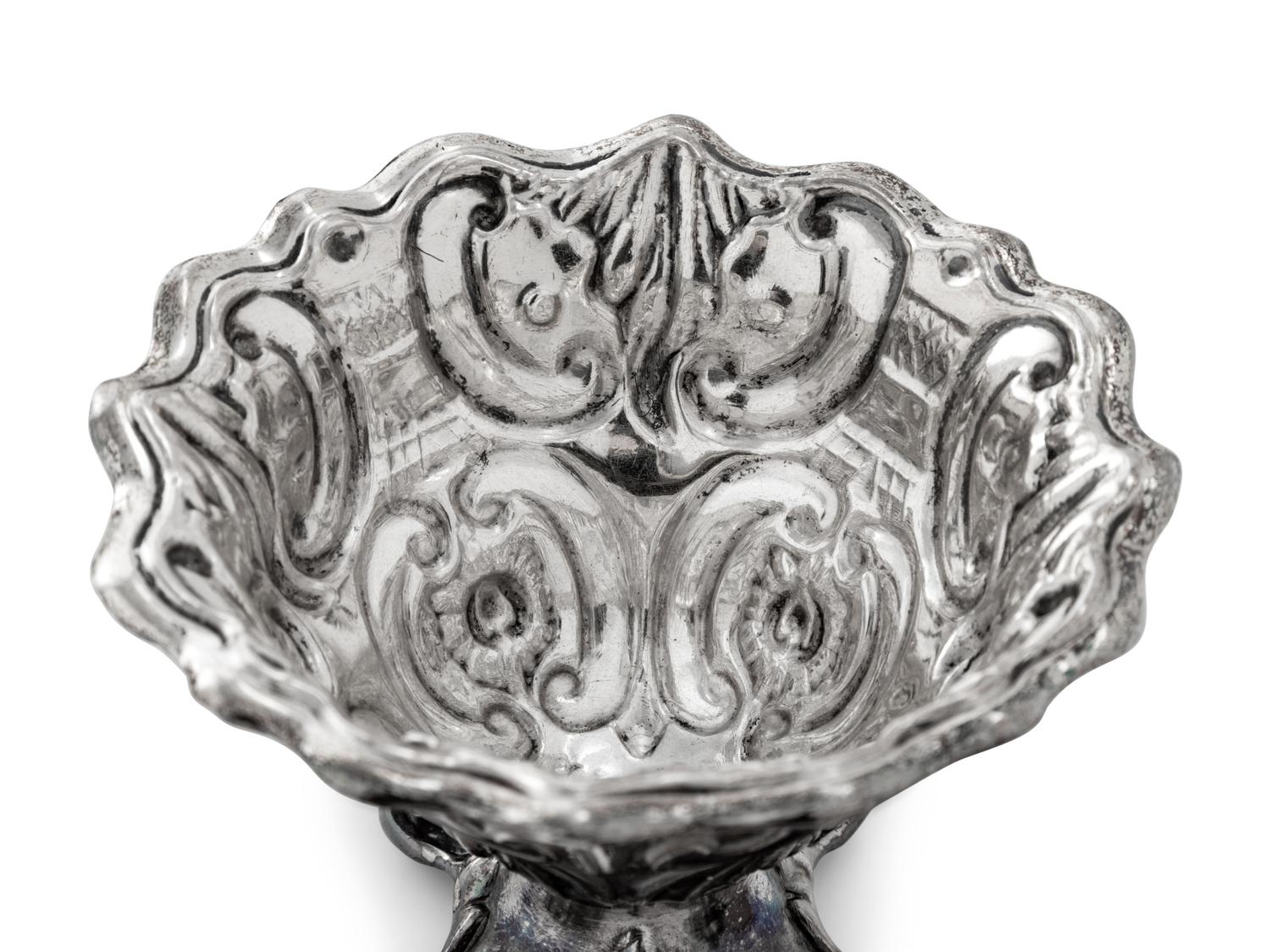 A Set of Six Victorian Silver Dessert Cups