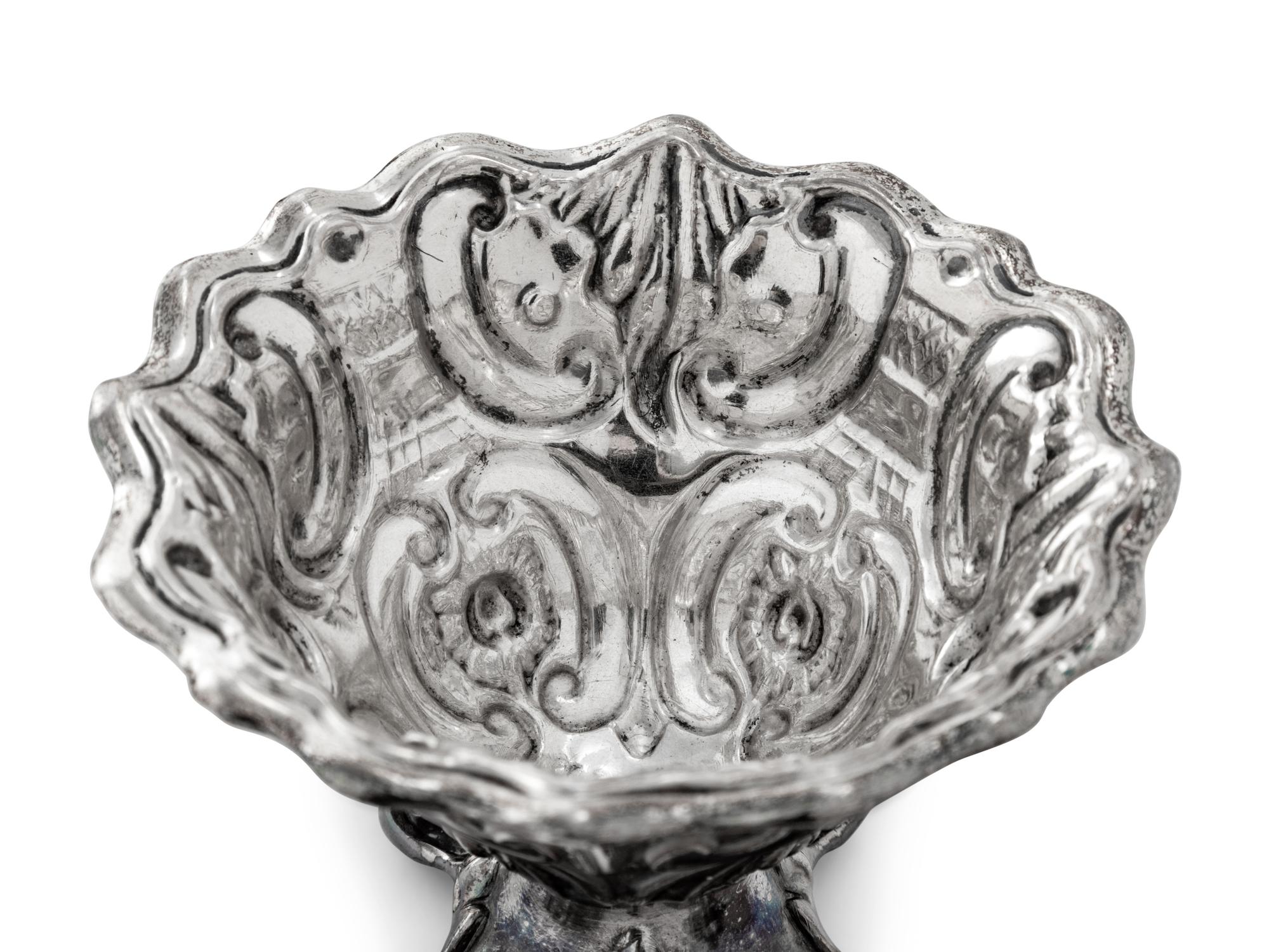 A Set of Six Victorian Silver Dessert Cups