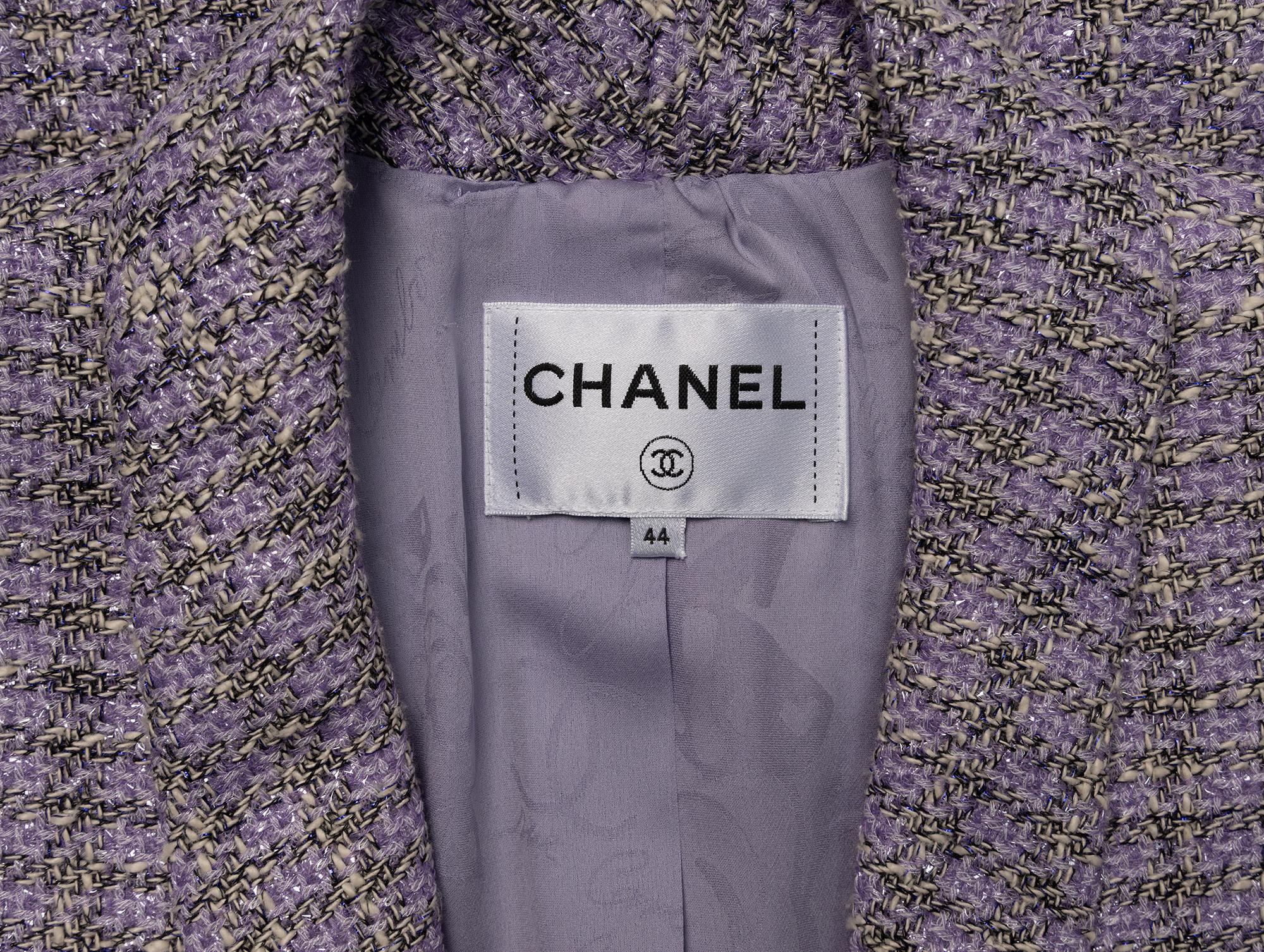 Chanel, Lavender Tweed Blazer
