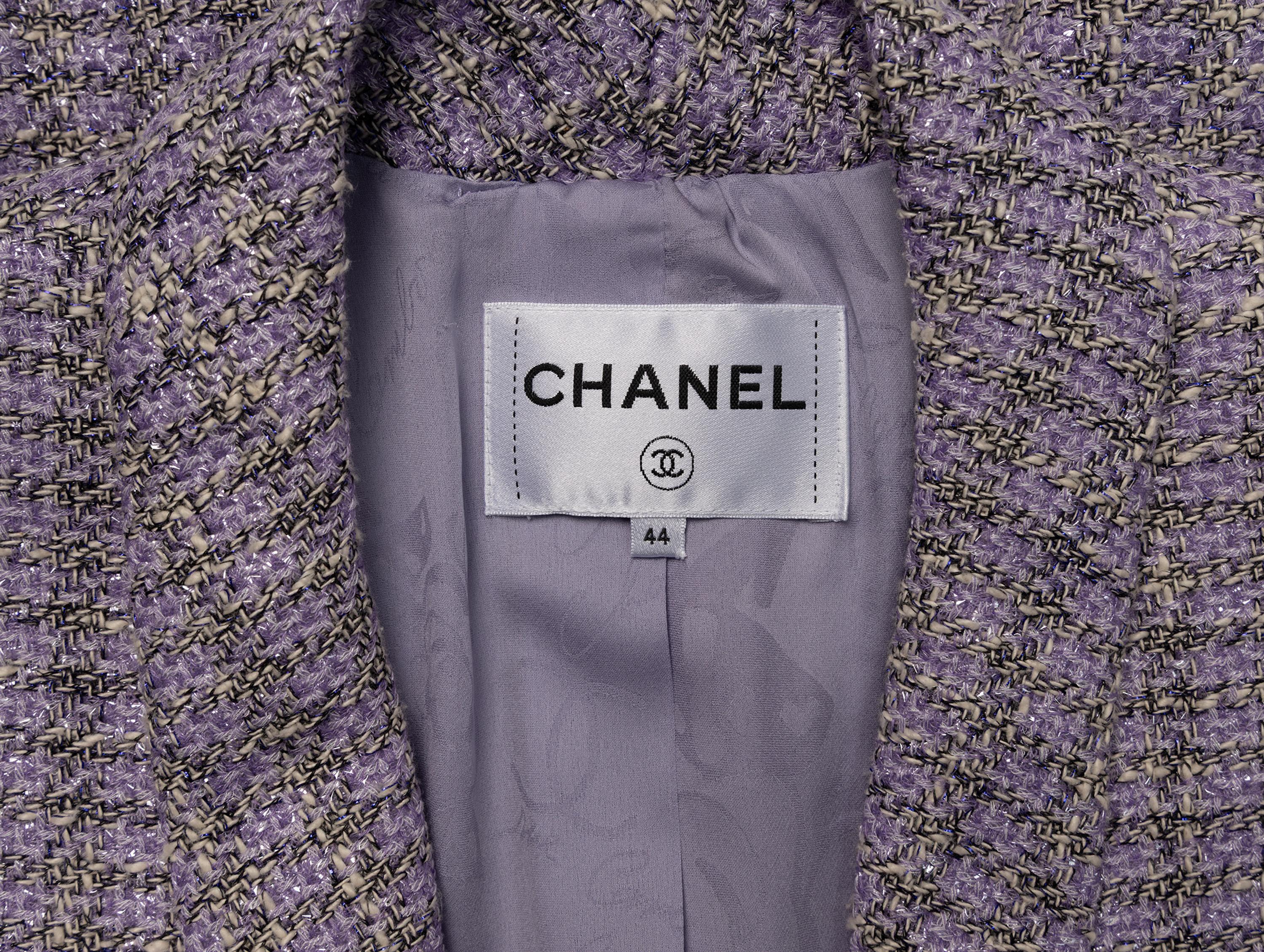 Chanel, Lavender Tweed Blazer