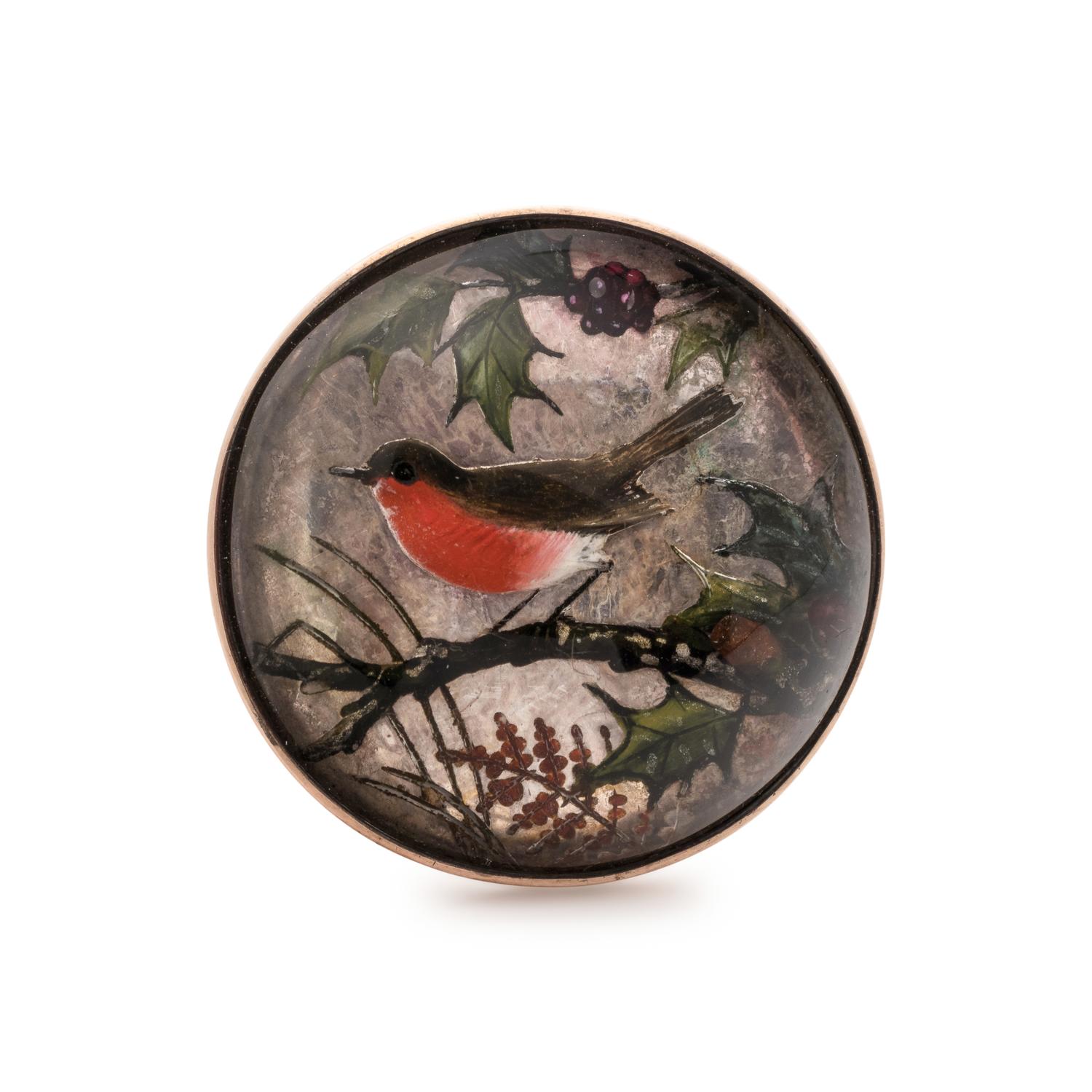 ESSEX CRYSTAL BIRD RING