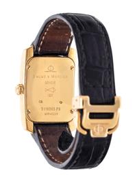 BAUME & MERCIER, TIFFANY & CO., 18K YELLOW GOLD REF. MV045229 'HAMPTON' WRISTWATCH