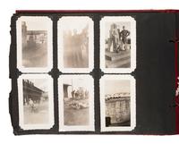 [WORLD WARS]. Archive featuring WWI photo album with scarce photographs from the Russian front.