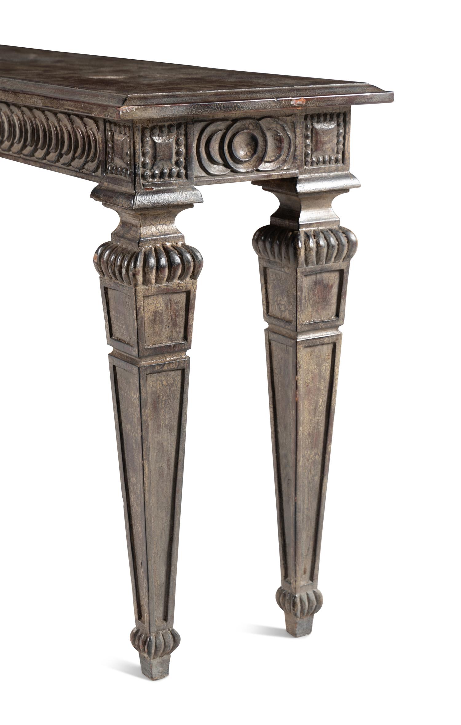 An Italian Painted Console Table