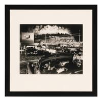 O. Winston Link (American, 1914-2001) — Hot Shot Eastbound at the Iaeger Drive-In, Iaeger, West Virginia, 1956; printed 1986
