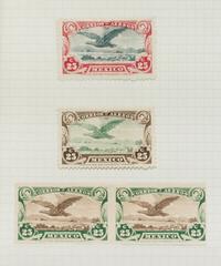 A Collection of Mexico Air Post Stamps