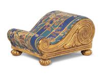 A Regency Giltwood Footstool