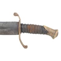 Memphis Marked Leech & Rigdon S-Guard Tennessee Side Knife with Scabbard