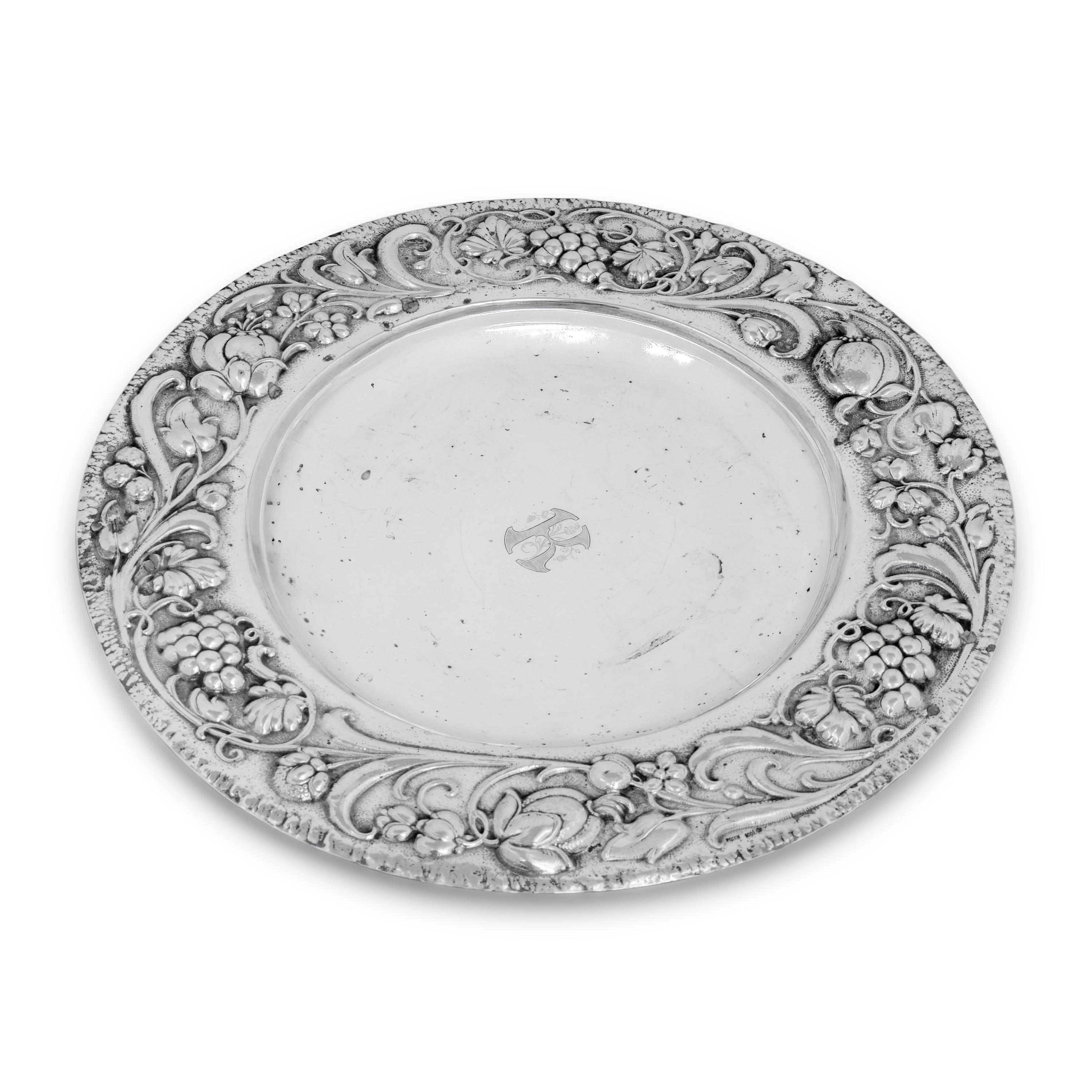 A German Silver Serving Dish