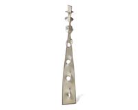 Pierced Wedge (white maquette / concept study)