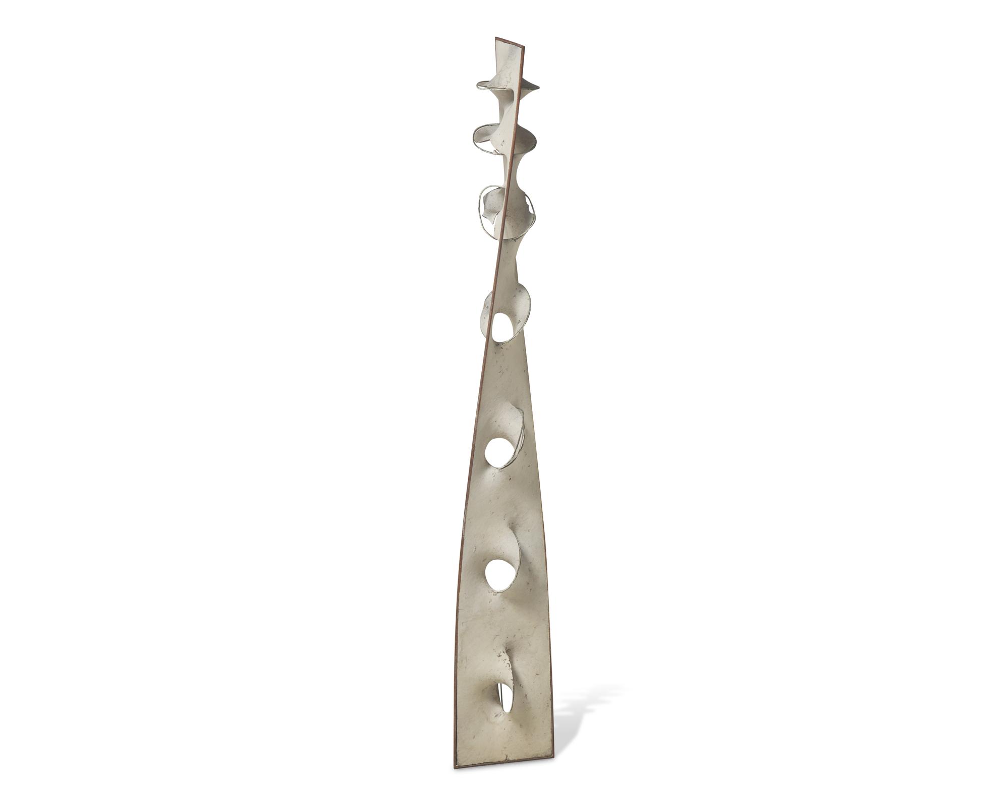 Pierced Wedge (white maquette / concept study)