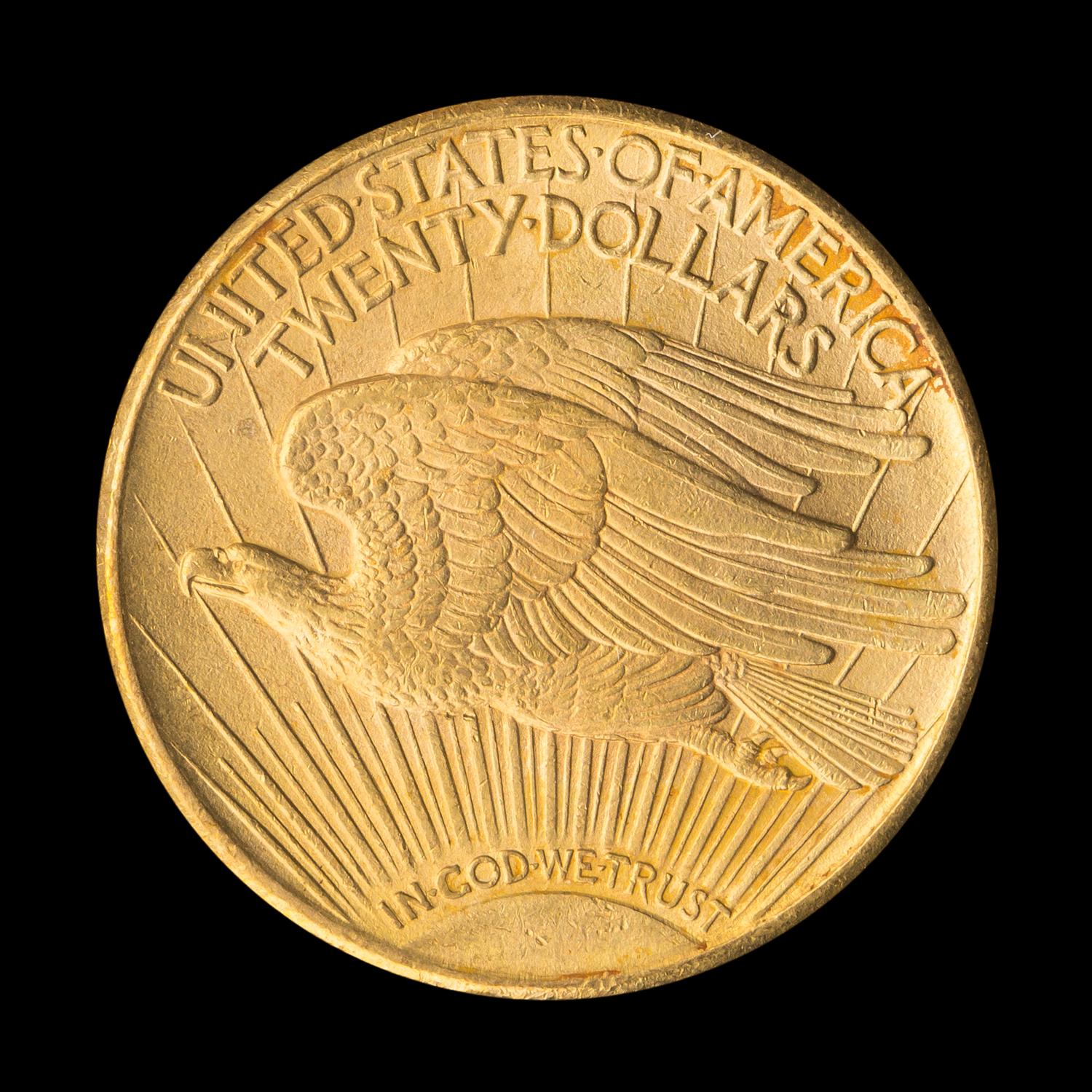 A United States 1911-D St. Gaudens $20 Gold Coin