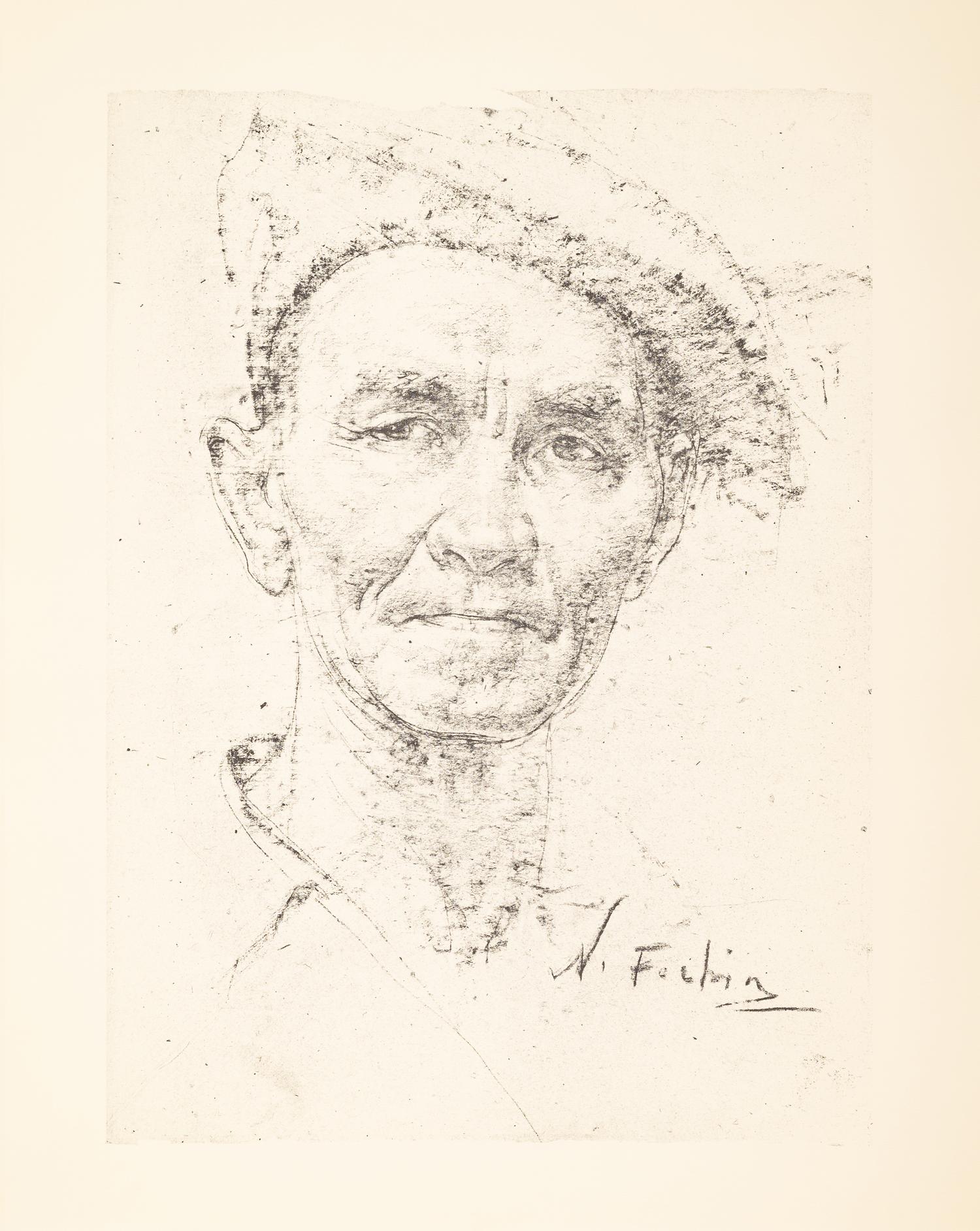 The Charcoal Drawings of Nicolai Fechin (16 prints in their original portfolio)