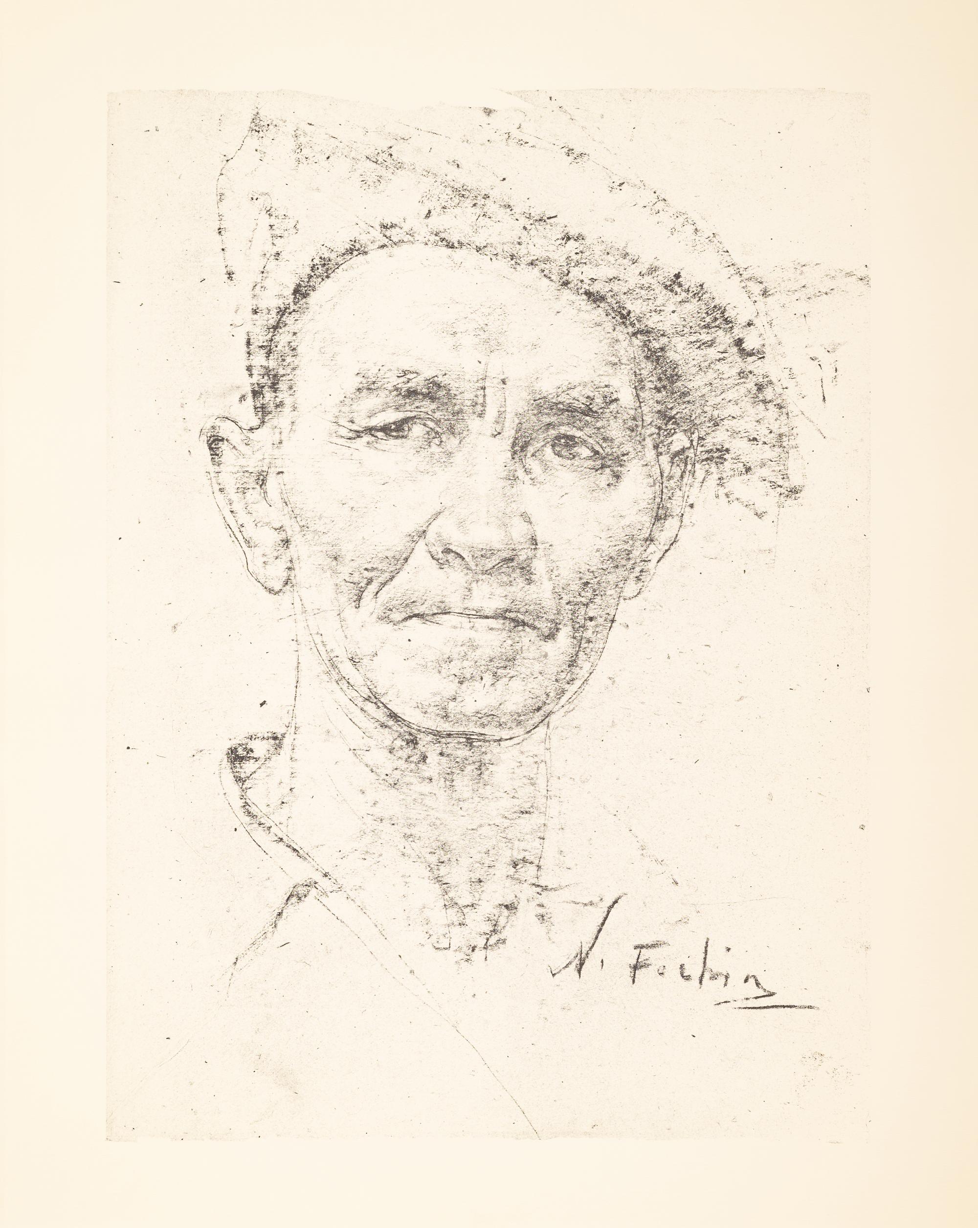 The Charcoal Drawings of Nicolai Fechin (16 prints in their original portfolio)