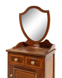 An Edwardian Mahogany Shaving Stand