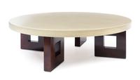 Paul Frankl (Austrian, 1886-1958), JOHNSON FURNITURE CO., c.1951, circular low table, model no. 5021