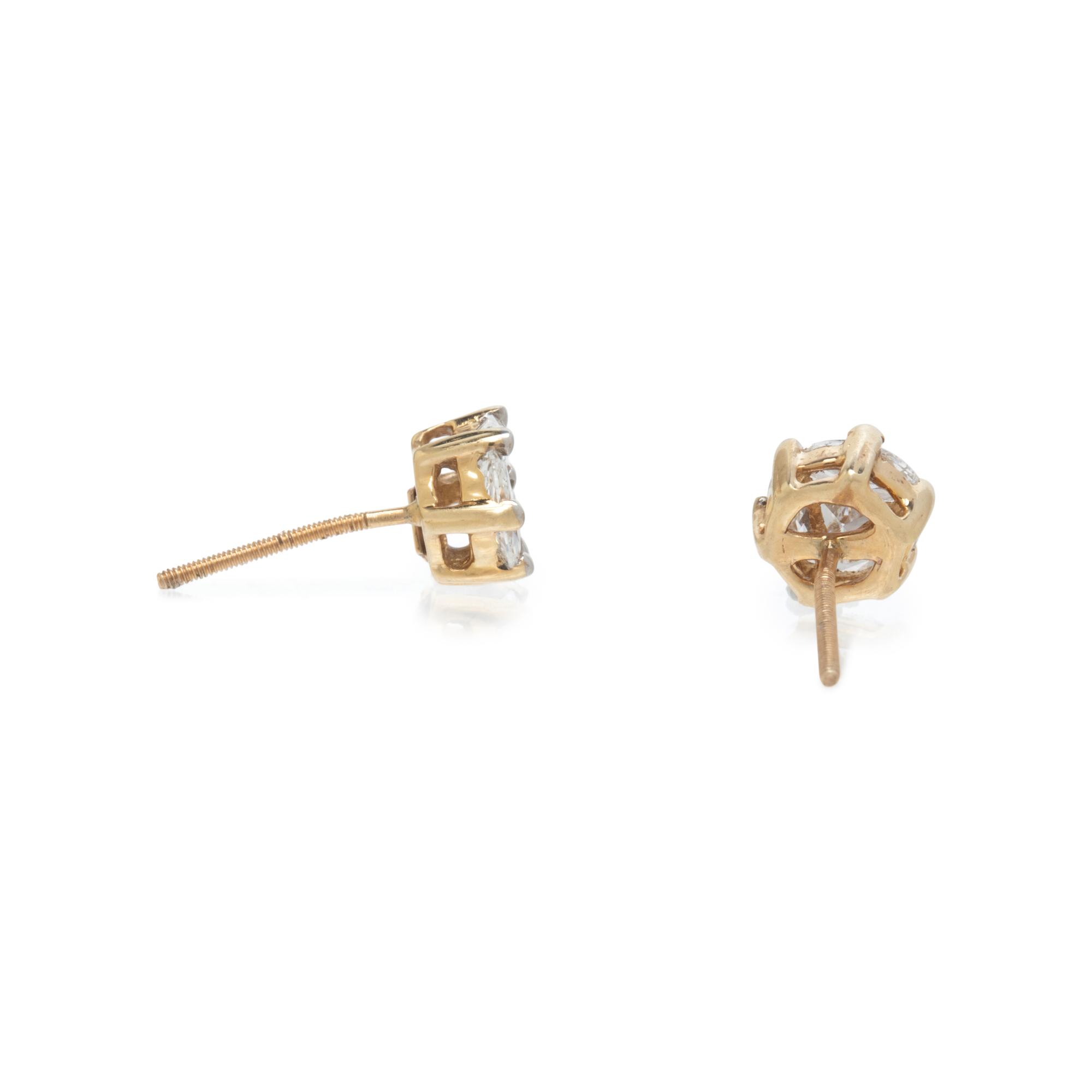 DIAMOND CLUSTER EARRINGS
