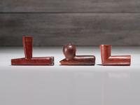 Plains Catlinite Pipe Bowls