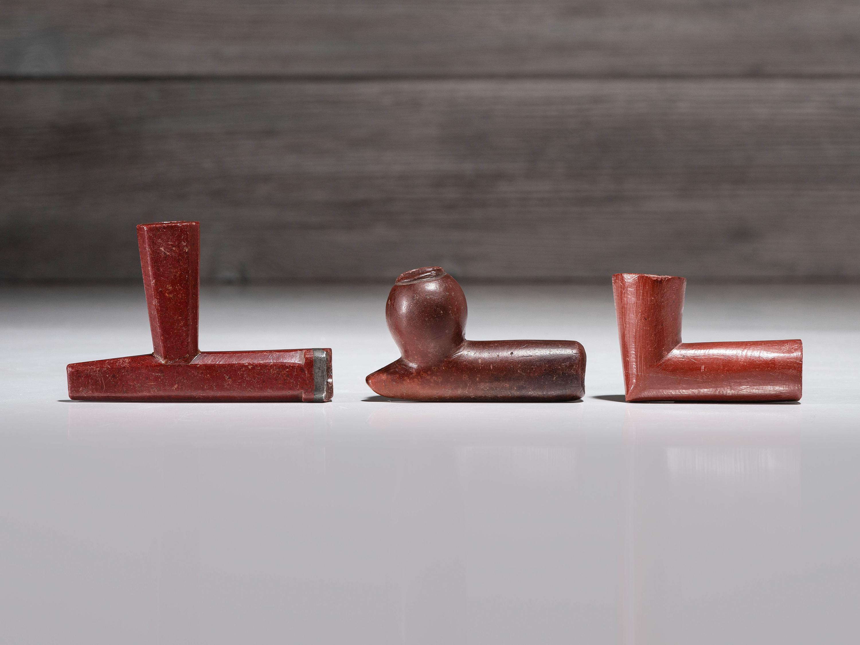 Plains Catlinite Pipe Bowls