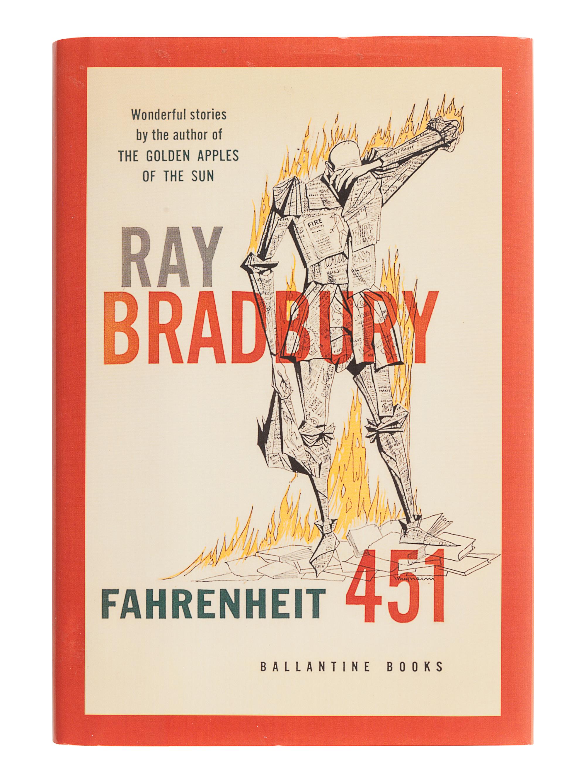 [BRADBURY, Ray (1920-2012)]. A group of 5 works SIGNED OR INSCRIBED by Bradbury, comprising: