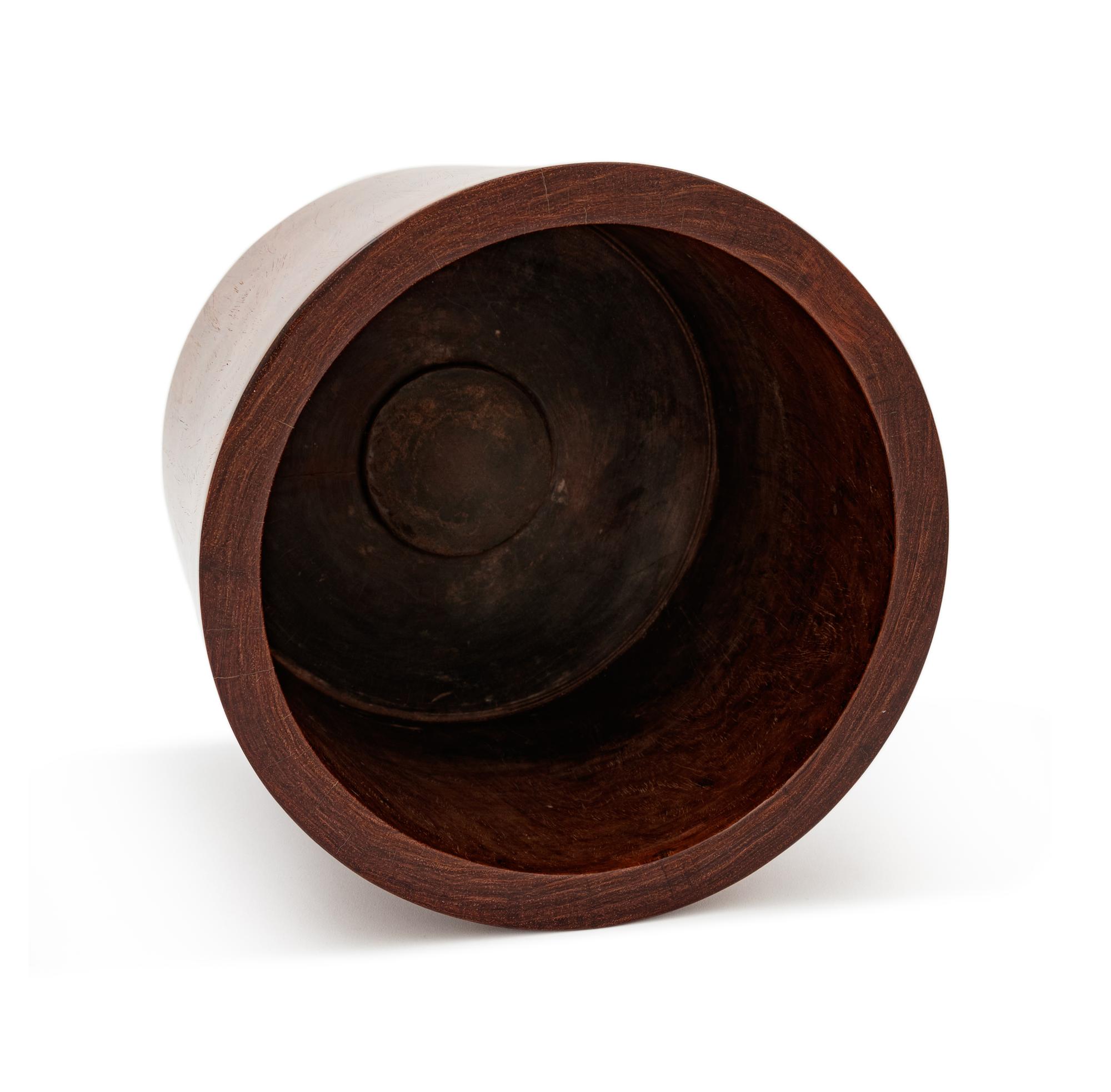A Large Huanguali Brush Pot, Bitong