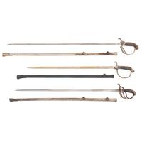 Lot of Three German Swords