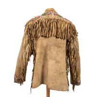 Metis Elk Hide Jacket with Union Jacks