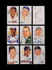A Complete Run of 1980-2002 Series One Through Fifteen Perez-Steele Baseball Hall of Fame Post Cards