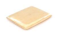 An American 14-Karat Gold Cigarette Case