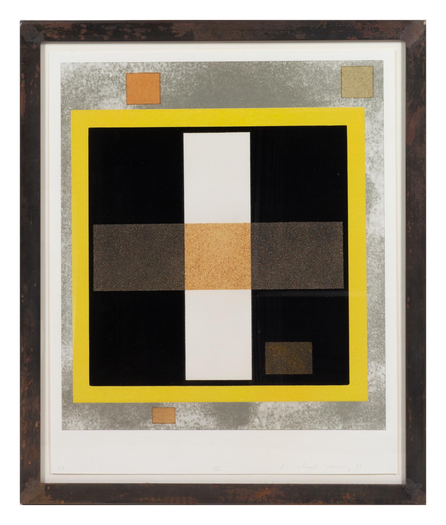 Michael Young (American, b. 1952) VI from Six Crosses Sign…