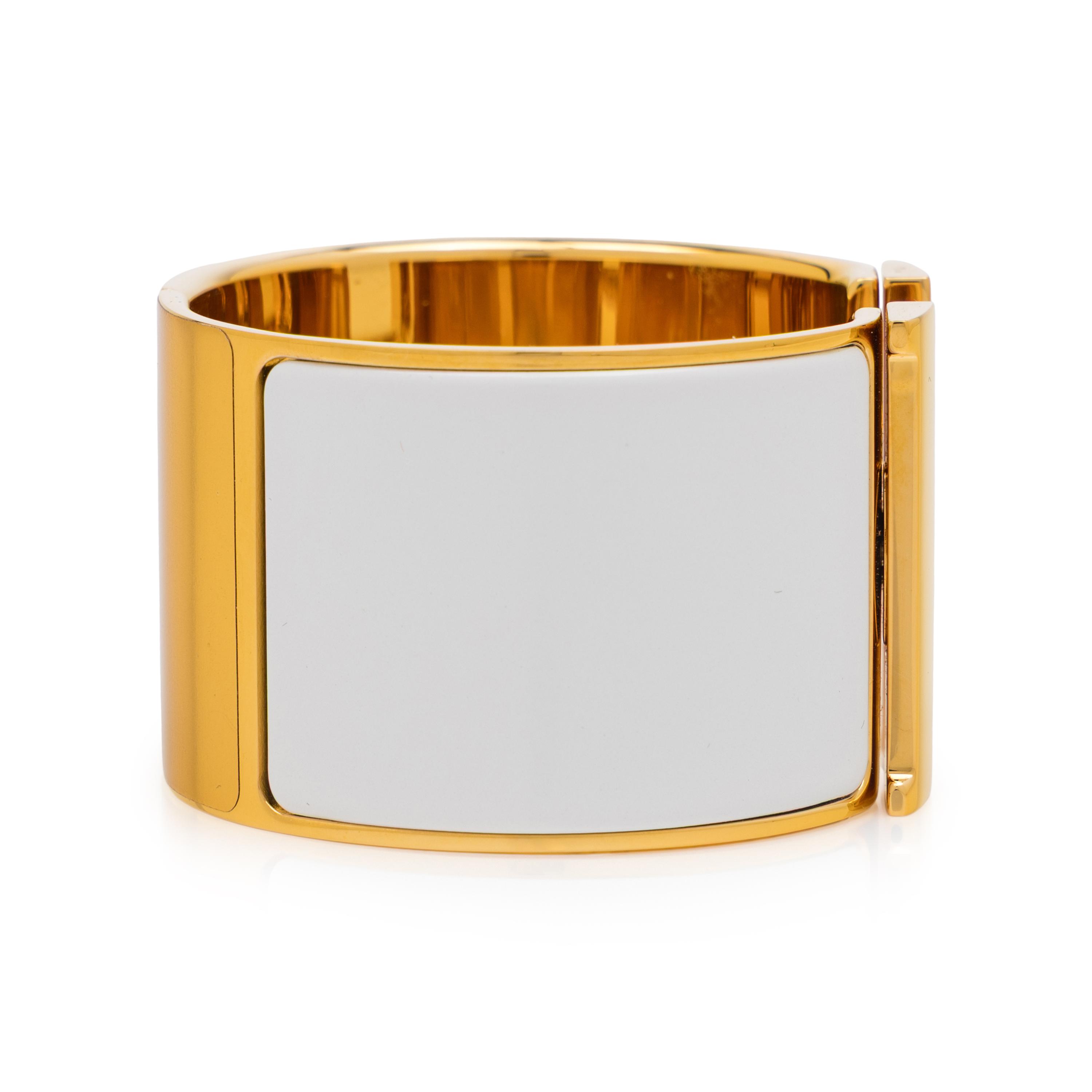 Hermès, Extra Wide Clic Clac H Bracelet