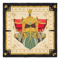 Hermès, Four Printed Silk Scarves