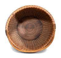 A Round Nantucket Basket