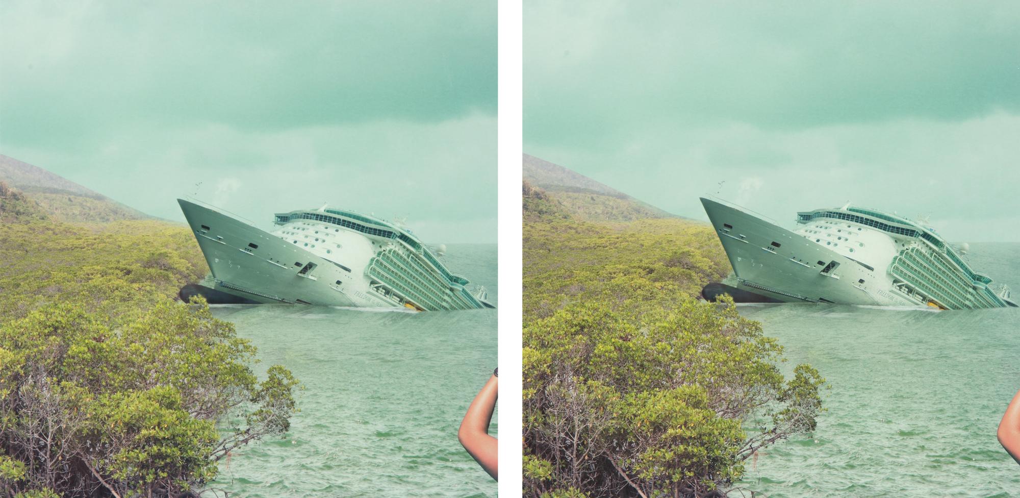 Sinking Left and Right (diptych), 2007