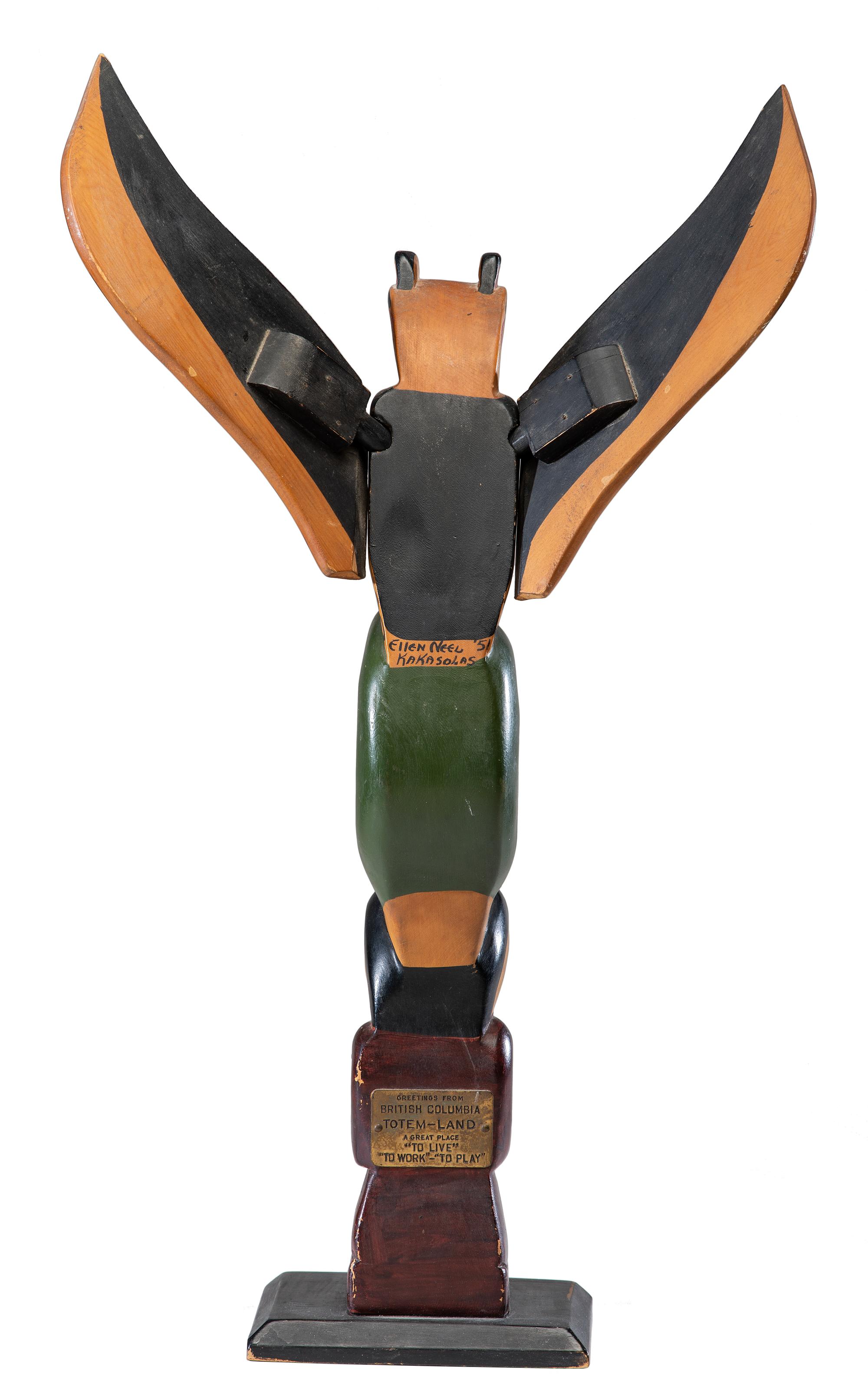 Lot is located and will ship from Cincinnati, Ohio. Model Totem Pole, 1951