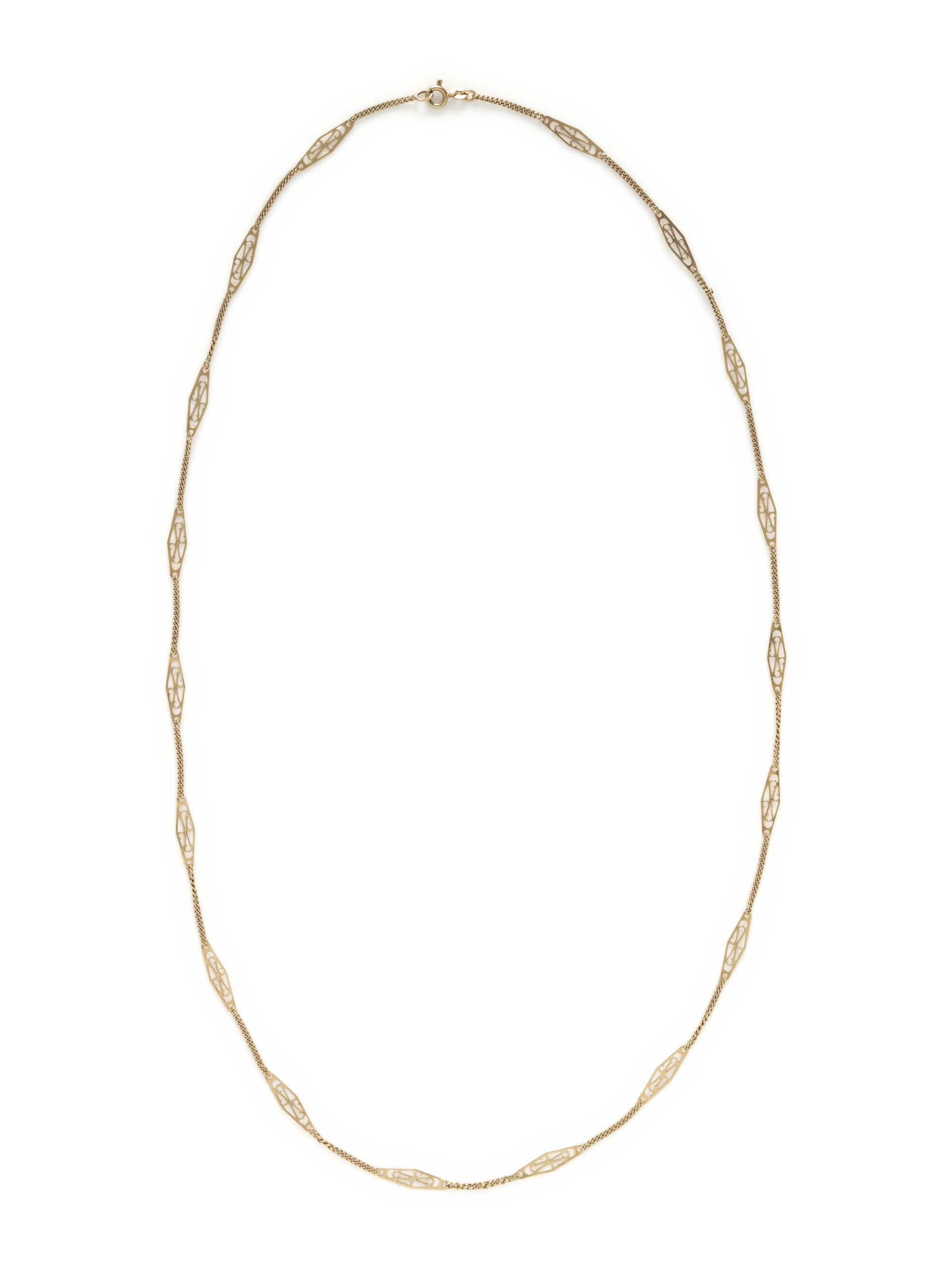 COLLECTION OF YELLOW GOLD JEWELRY