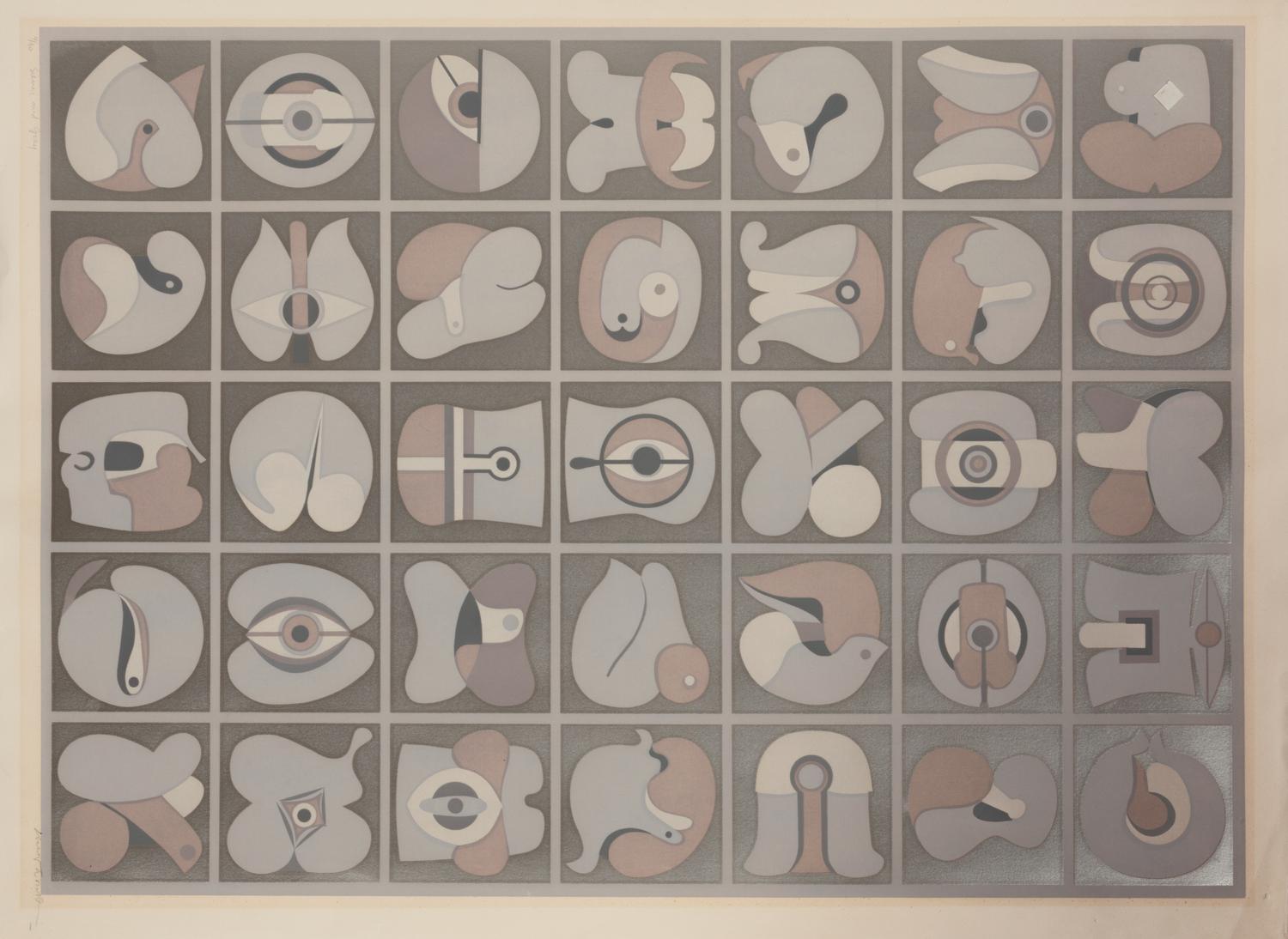 Silver and Gray and Untitled