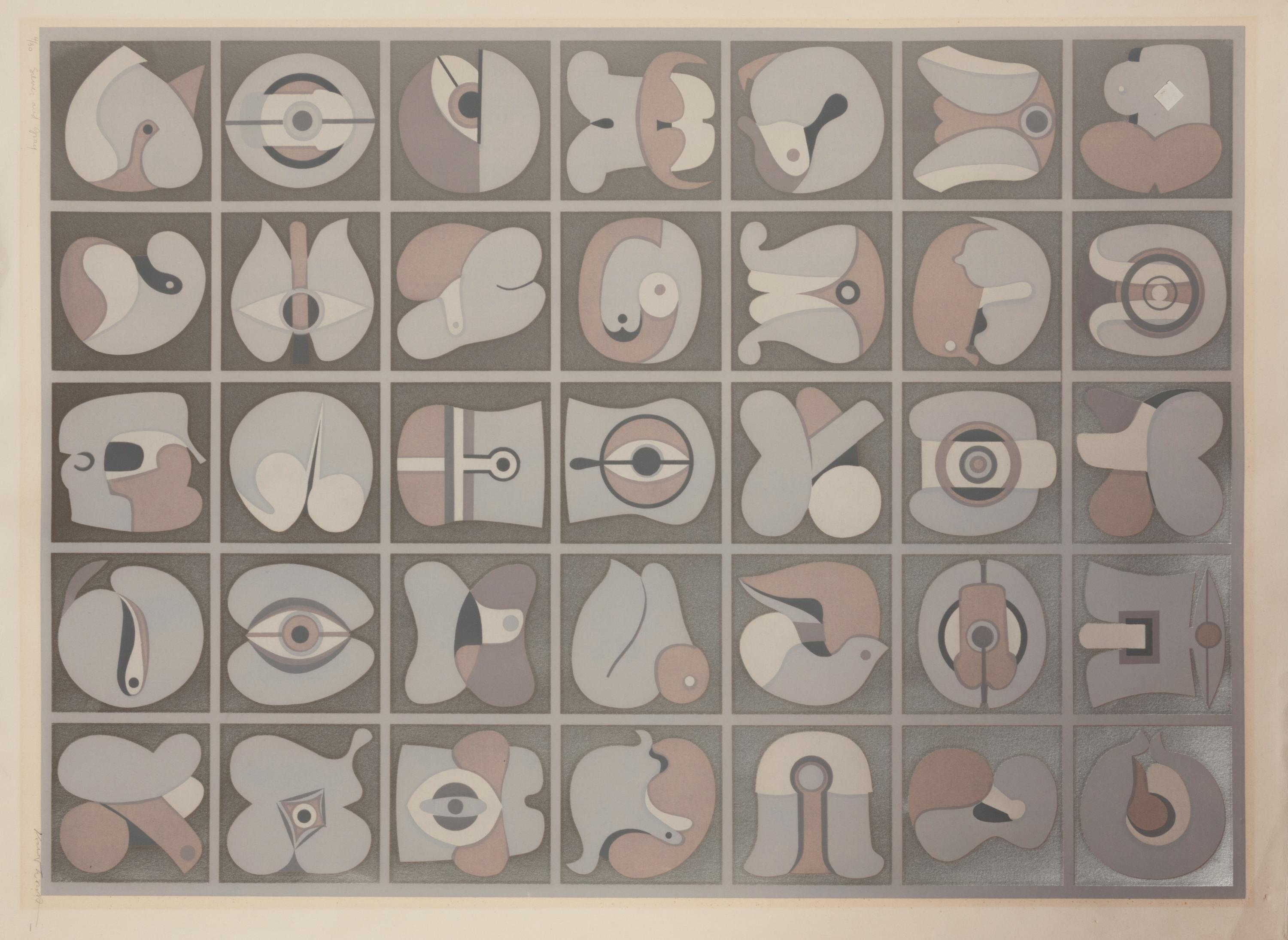 Silver and Gray and Untitled