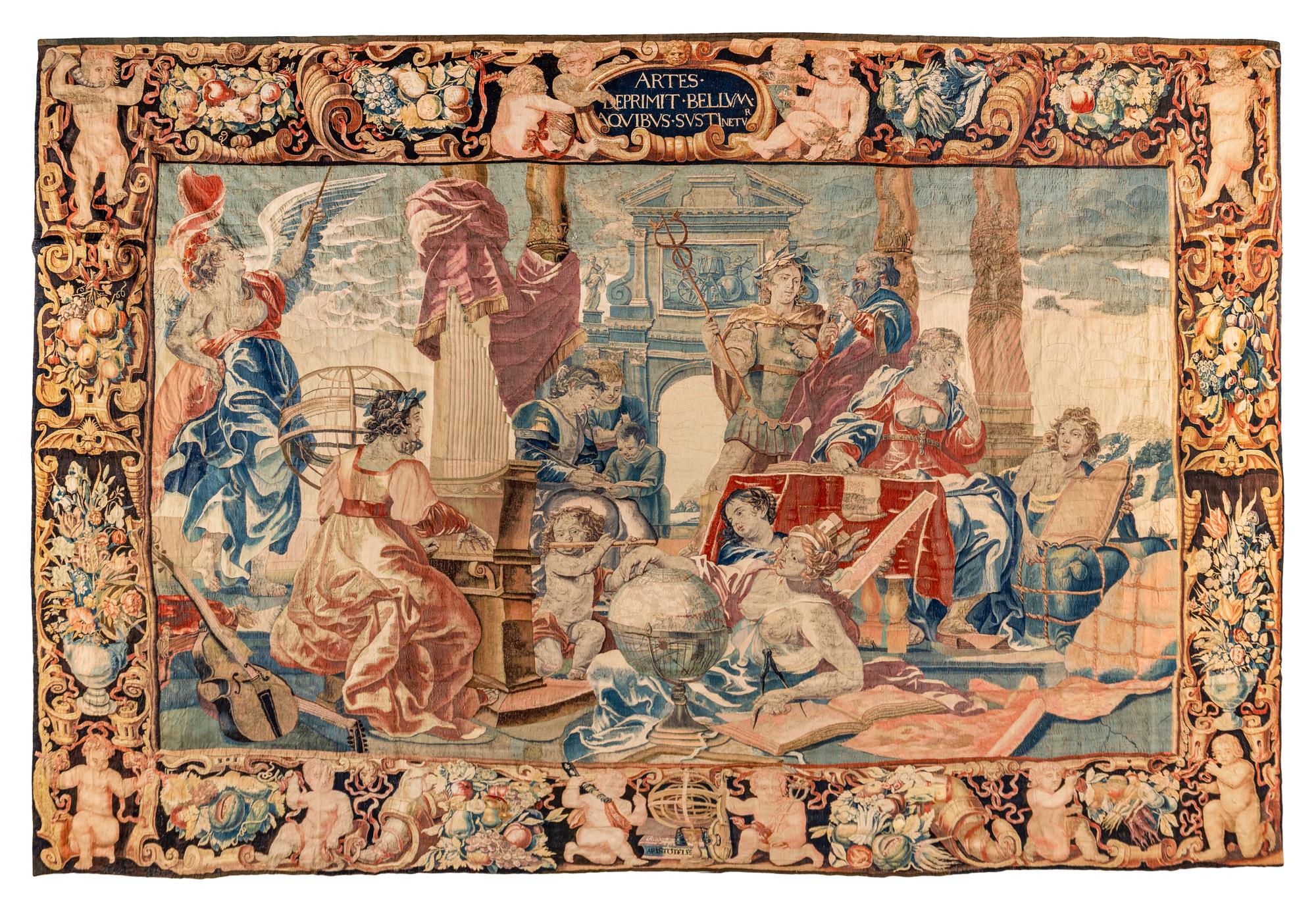 A Bruges Allegorical Tapestry from the Series The Seven Liberal Arts
