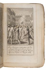 Sprengel, Matthias Christian (1746-1803). Allgemeines historisches Taschenbuch...der Revolution von Nord-America. Berlin: Haude & Spener, [1784].