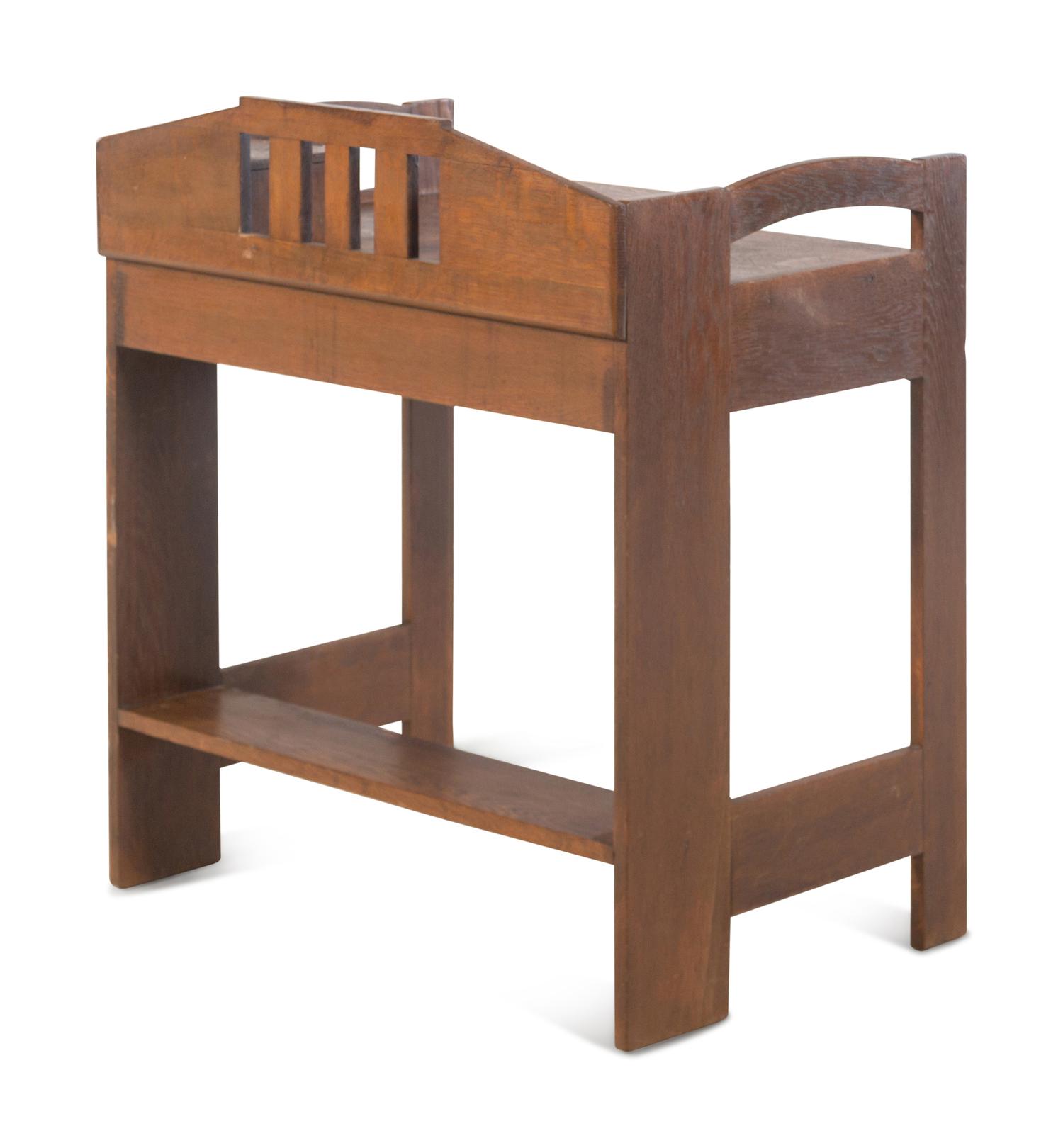 An Arts and Crafts Oak Writing Desk