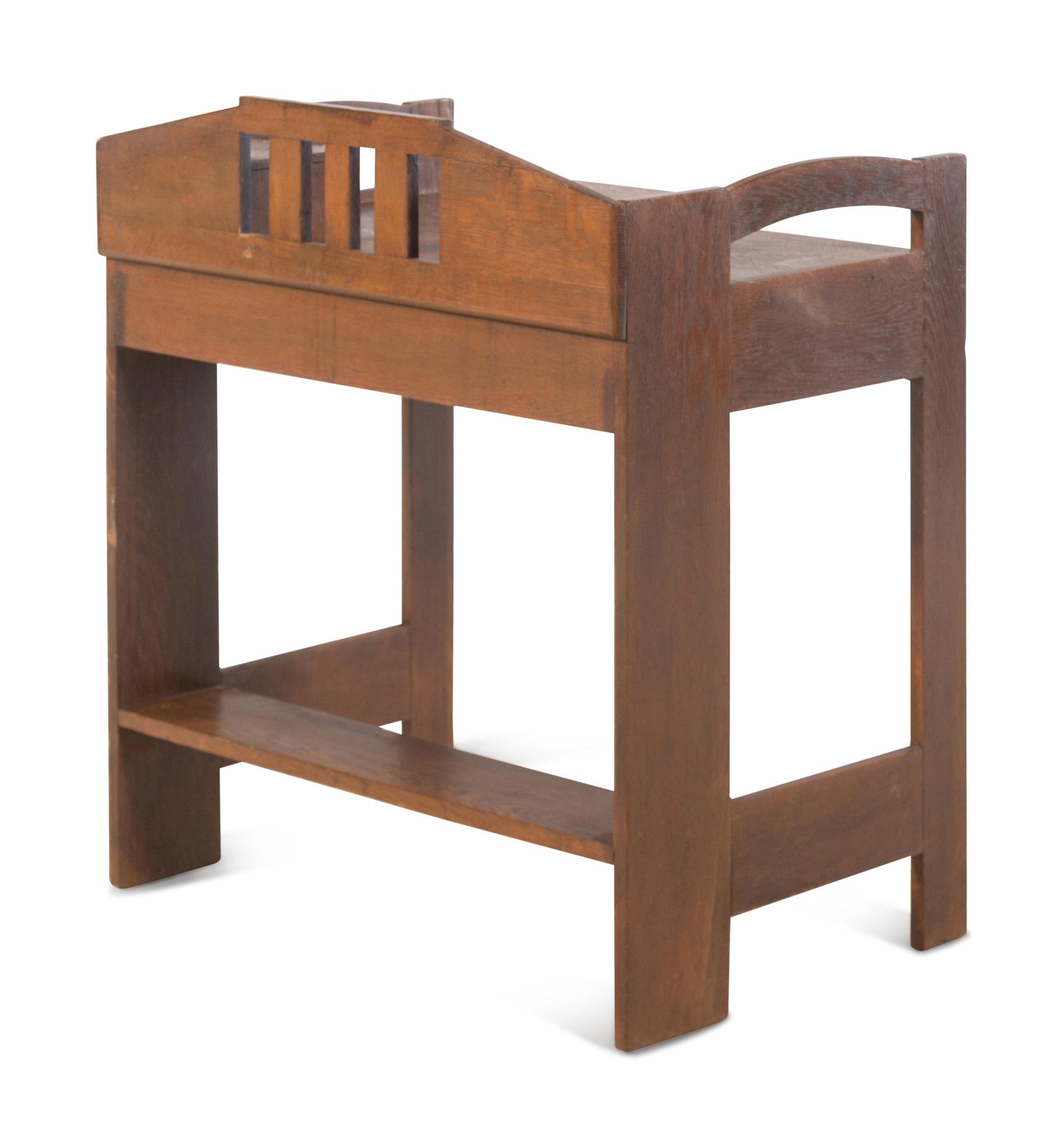 An Arts and Crafts Oak Writing Desk