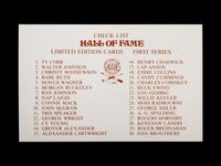 A Complete Run of 1980-2002 Series One Through Fifteen Perez-Steele Baseball Hall of Fame Post Cards