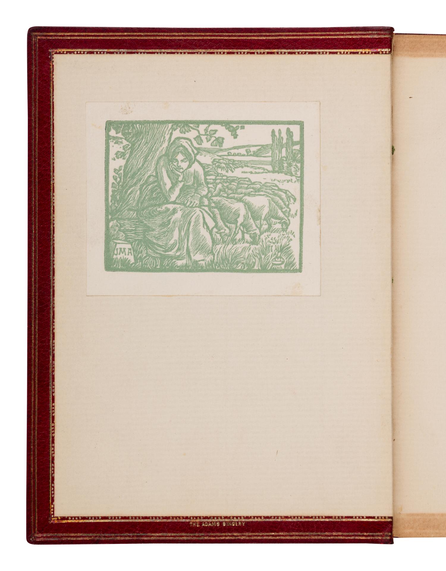 [FINE PRESS -- KELMSCOTT PRESS]. MORRIS, William (1834-1896) Gothic Architecture: A Lecture for the Arts and Crafts Exhibition Society. Hammersmith: The Kelmscott Press, 1893.