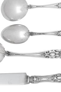 A Towle Silver Flatware Service