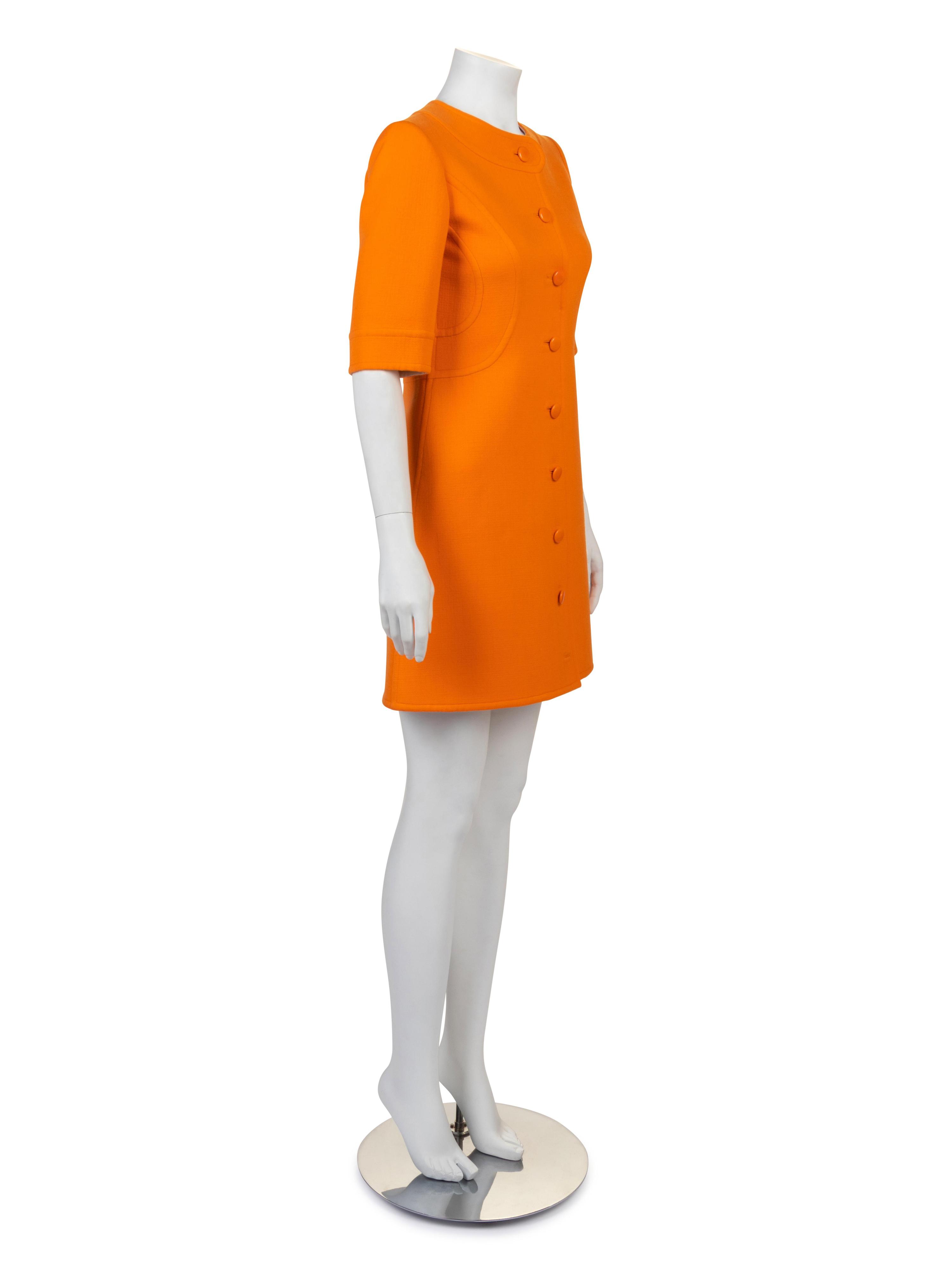 Philippe Venet Couture Coat Dress, 1960-70s