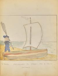 [Children's & Illustrated] Crane, Walter. Original Unpublished Manuscript Picture Book