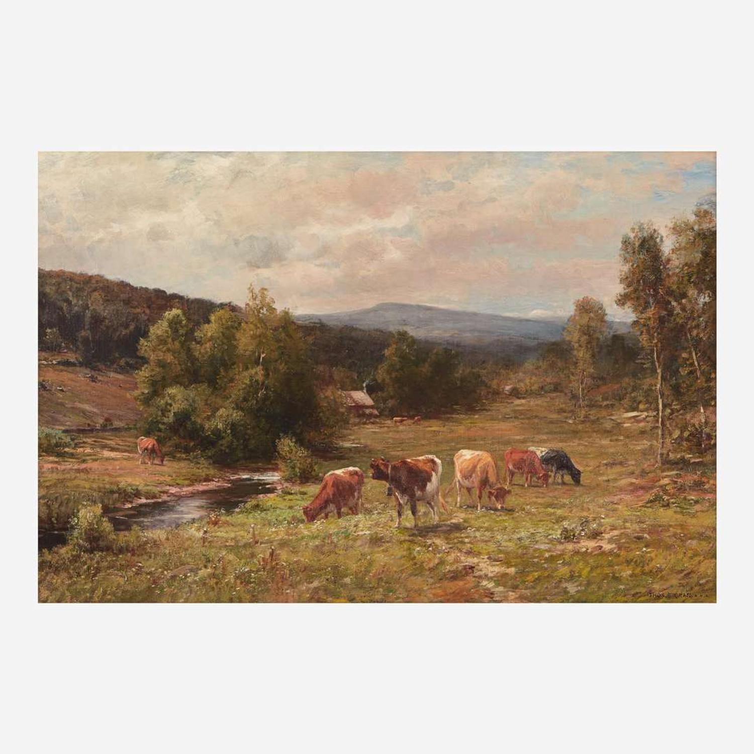 Thomas Bigelow Craig (American, 1849-1942) In Birch Creek Valley