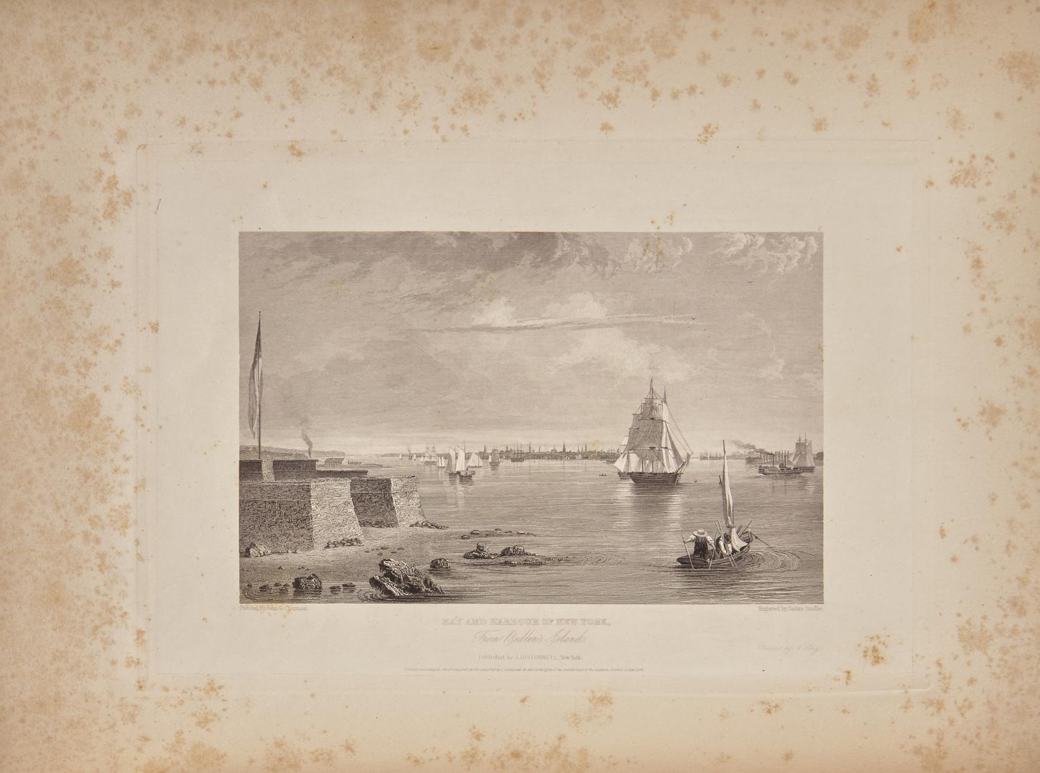 [American Views] Knapp, Samuel Lorenzo. The Picturesque Beauties of the Hudson River and its Vicinity...